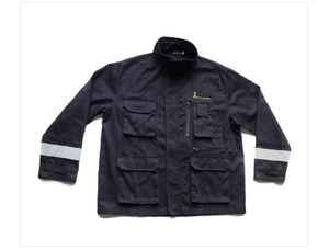 사용자 정의 디자인 남성 야간 근무 반사 스트라이프 가드 항공 회사 장교 보안 유니폼 코트