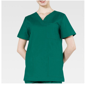 사용자 정의 디자인 스크럽 유니폼 간호사 의료 유니폼 간호 조깅 스크럽 유니폼 상단과 바지